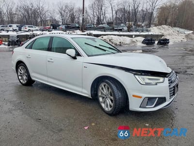 Czwarte zdjęcie samochodu z boku: 2019 AUDI A4 PREMIUM PLUS VIN:WAUENAF41KA061116 - miniatura