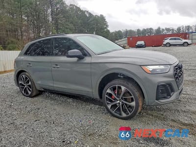 Czwarte zdjęcie samochodu z boku: 2023 AUDI SQ5 PREMIUM PLUS VIN:WA1B4AFY9P2185657 - miniatura