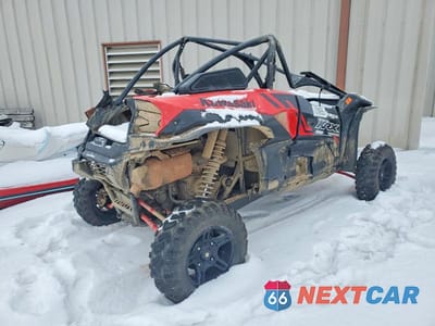 Czwarte zdjęcie samochodu z boku: 2023 KAWASAKI TERYX KRX 1000 UTILITY VEHICLE VIN:JKARFCA12PB518960 - miniatura