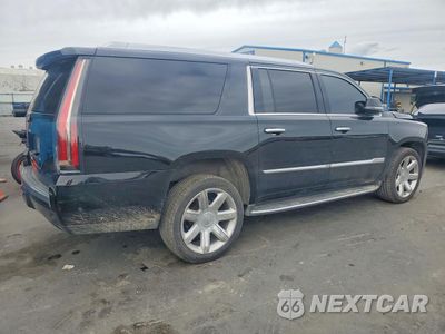 Trzecie zdjęcie samochodu z tyłu: 2018 CADILLAC ESCALADE ESV LUXURY VIN:1GYS3HKJ6JR103466 - miniatura