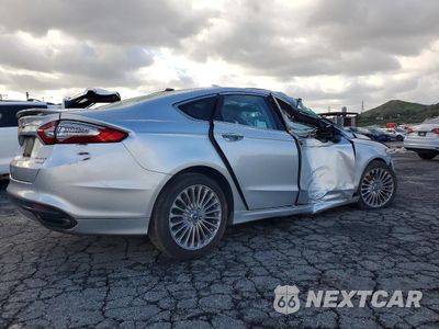 Trzecie zdjęcie samochodu z tyłu: 2014 FORD FUSION TITANIUM VIN:3FA6P0K92ER194660 - miniatura