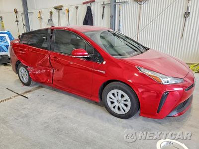 Czwarte zdjęcie samochodu z boku: 2019 TOYOTA PRIUS VIN:JTDKARFU9K3095700 - miniatura