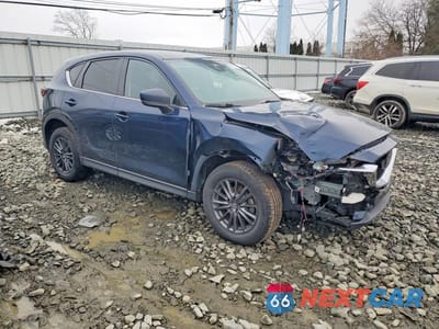 Czwarte zdjęcie samochodu z boku: 2021 MAZDA CX-5 TOURING VIN:JM3KFBCM1M0375698 - miniatura