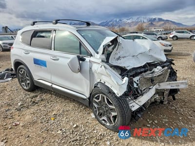 Czwarte zdjęcie samochodu z boku: 2022 HYUNDAI SANTA FE LIMITED VIN:5NMS4DAL9NH386387 - miniatura