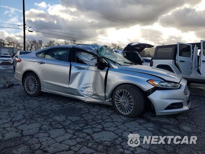 Czwarte zdjęcie samochodu z boku: 2014 FORD FUSION TITANIUM VIN:3FA6P0K92ER194660 - miniatura