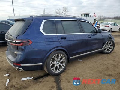 Trzecie zdjęcie samochodu z tyłu: 2023 BMW X7 XDRIVE40I VIN:5UX23EM01P9P59199 - miniatura