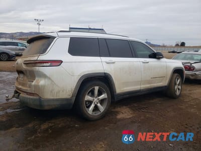 Trzecie zdjęcie samochodu z tyłu: 2021 JEEP GRAND CHEROKEE L LIMITED VIN:1C4RJKBG9M8163246 - miniatura