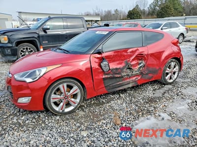 2017 HYUNDAI VELOSTER VALUE EDITION KMHTC6ADXHU321763 - główne zdjęcie licytacji z USA - miniatura
