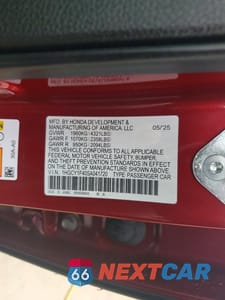 Zdjęcie 12 z 12 samochodu: 2025 HONDA ACCORD SE VIN:1HGCY1F40SA041720 - miniatura