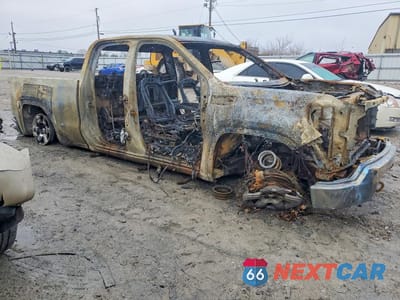 Czwarte zdjęcie samochodu z boku: 2019 GMC SIERRA K1500 SLE VIN:1GTR9BED6KZ408361 - miniatura