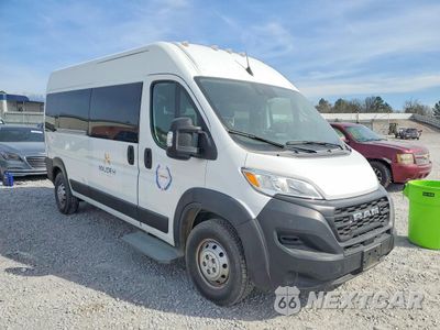 Czwarte zdjęcie samochodu z boku: 2023 RAM PROMASTER 2500 2500 HIGH VIN:3C6LRVPG1PE542106 - miniatura