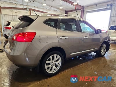 Trzecie zdjęcie samochodu z tyłu: 2011 NISSAN ROGUE S VIN:JN8AS5MV1BW668346 - miniatura