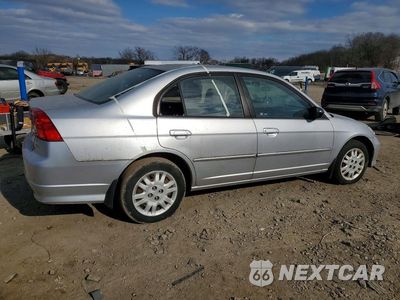 Trzecie zdjęcie samochodu z tyłu: 2005 HONDA CIVIC LX VIN:2HGES16545H607435 - miniatura