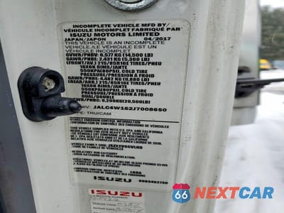 Zdjęcie 10 z 10 samochodu: 2018 ISUZU NPR HD REFRIGERATED BOX TRUCK VIN:JALC4W162J7008650 - miniatura