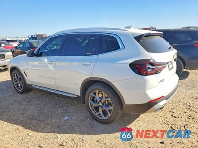 Drugie zdjęcie samochodu z przodu: 2022 BMW X3 XDRIVE30I VIN:WBX57DP00NN183492 - miniatura