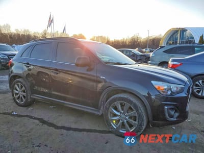 Czwarte zdjęcie samochodu z boku: 2013 MITSUBISHI OUTLANDER SPORT LE VIN:4A4AR5AU5DE018679 - miniatura