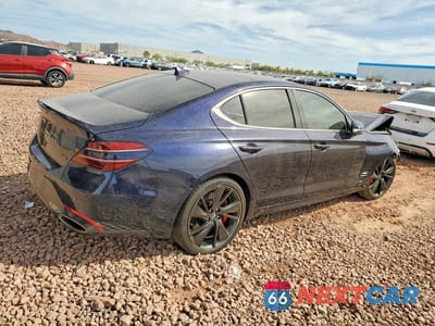 Trzecie zdjęcie samochodu z tyłu: 2023 GENESIS G70 3.3T STANDARD VIN:KMTG54TE0PU114549 - miniatura