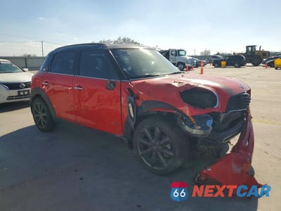 Czwarte zdjęcie samochodu z boku: 2012 MINI COOPER S COUNTRYMAN VIN:WMWZC5C5XCWM13996 - miniatura