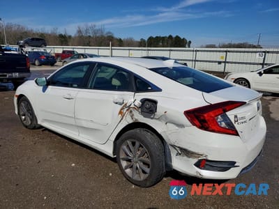 Drugie zdjęcie samochodu z przodu: 2019 HONDA CIVIC EX VIN:19XFC1F38KE013422 - miniatura