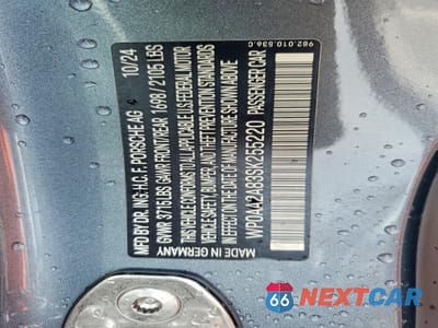 Zdjęcie 13 z 13 samochodu: 2025 PORSCHE CAYMAN BASE VIN:WP0AA2A83SK255220 - miniatura