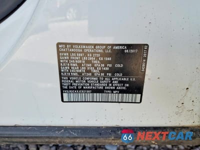 Zdjęcie 12 z 12 samochodu: 2018 VOLKSWAGEN ATLAS SE VIN:1V2LR2CAXJC521387 - miniatura