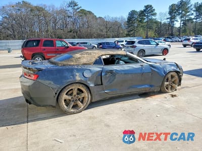 Trzecie zdjęcie samochodu z tyłu: 2018 CHEVROLET CAMARO SS VIN:1G1FH3D7XJ0139395 - miniatura