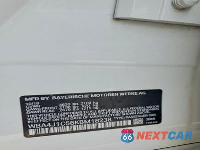 Zdjęcie 12 z 12 samochodu: 2019 BMW 430I GRAN COUPE VIN:WBA4J1C56KBM18238 - miniatura