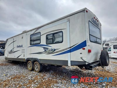 Trzecie zdjęcie samochodu z tyłu: 2013 KEYSTONE OUTBACK CAMPER VIN:4YDT29821DB453228 - miniatura