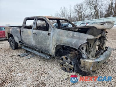 Czwarte zdjęcie samochodu z boku: 2021 CHEVROLET SILVERADO K2500 HEAVY DUTY LTZ VIN:1GC4YPEY7MF131463 - miniatura