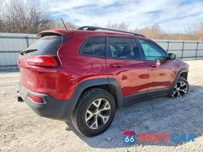 Trzecie zdjęcie samochodu z tyłu: 2015 JEEP CHEROKEE TRAILHAWK VIN:1C4PJMBS0FW757133 - miniatura