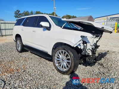 Czwarte zdjęcie samochodu z boku: 2021 CADILLAC ESCALADE PREMIUM LUXURY VIN:1GYS4BKLXMR273331 - miniatura