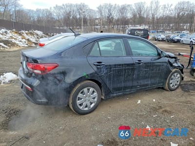 Trzecie zdjęcie samochodu z tyłu: 2022 KIA RIO LX VIN:3KPA24AD5NE432038 - miniatura
