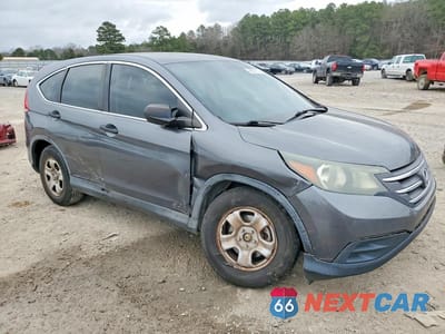 Czwarte zdjęcie samochodu z boku: 2014 HONDA CR-V LX VIN:3CZRM3H33EG715556 - miniatura
