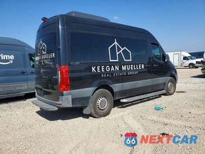 Trzecie zdjęcie samochodu z tyłu: 2019 MERCEDES-BENZ SPRINTER 2500 VIN:WDZPF0CD2KP053742 - miniatura