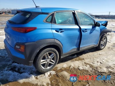 Trzecie zdjęcie samochodu z tyłu: 2019 HYUNDAI KONA SE VIN:KM8K12AA5KU269868 - miniatura