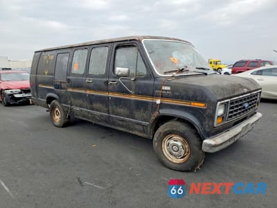 Czwarte zdjęcie samochodu z boku: 1984 FORD ECONOLINE S150 SUPER DUTY VAN VIN:1FTES14Y0EHA16567 - miniatura