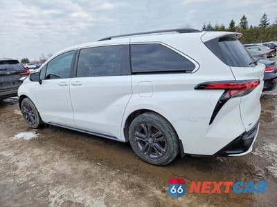 Drugie zdjęcie samochodu z przodu: 2024 TOYOTA SIENNA LE VIN:5TDGSKFCXRS152688 - miniatura