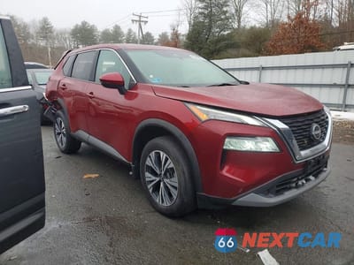 Czwarte zdjęcie samochodu z boku: 2022 NISSAN ROGUE SV VIN:5N1BT3BB2NC731644 - miniatura