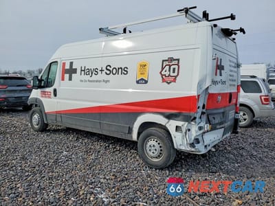 Drugie zdjęcie samochodu z przodu: 2024 RAM PROMASTER 2500 UTILITY / SERVICE VAN VIN:3C6LRVDGXRE108984 - miniatura