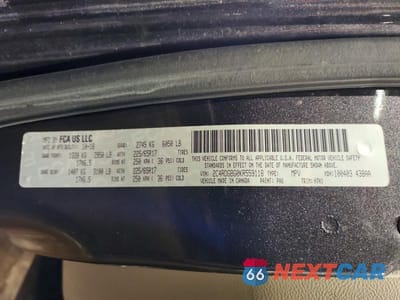 Zdjęcie 13 z 13 samochodu: 2019 DODGE GRAND CARAVAN SE VIN:2C4RDGBG0KR559118 - miniatura