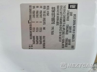 Zdjęcie 12 z 12 samochodu: 2007 GMC NEW SIERRA K1500 VIN:2GTEK133771689710 - miniatura