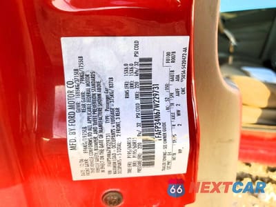 Zdjęcie 13 z 13 samochodu: 2007 FORD FOCUS VIN:1FAFP34N67W229731 - miniatura