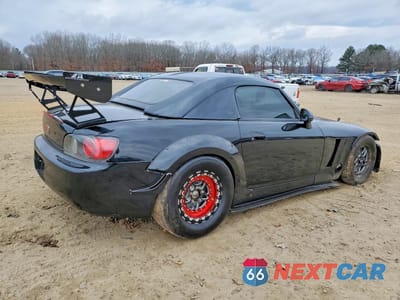 Trzecie zdjęcie samochodu z tyłu: 2003 HONDA S2000 VIN:JHMAP11453T000763 - miniatura