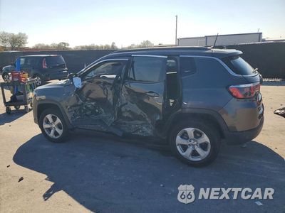 Drugie zdjęcie samochodu z przodu: 2018 JEEP COMPASS LATITUDE VIN:3C4NJDBB0JT145553 - miniatura