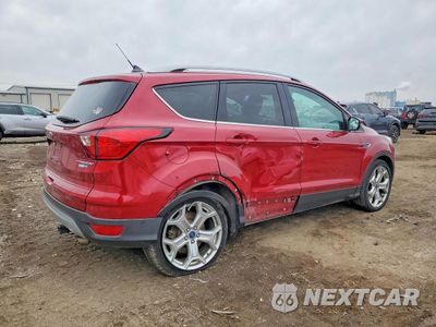 Trzecie zdjęcie samochodu z tyłu: 2019 FORD ESCAPE TITANIUM VIN:1FMCU9J98KUA45035 - miniatura
