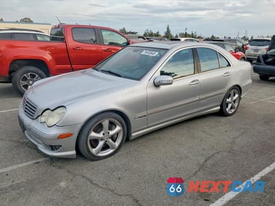 2005 MERCEDES-BENZ C 230K SPORT SEDAN WDBRF40J85F616991 - główne zdjęcie licytacji z USA - miniatura
