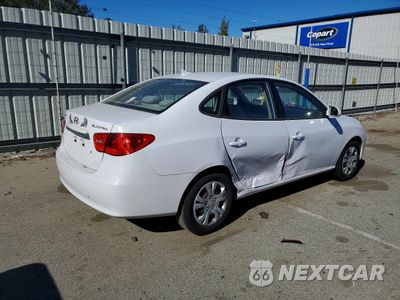 Trzecie zdjęcie samochodu z tyłu: 2010 HYUNDAI ELANTRA BLUE VIN:KMHDU4ADXAU863294 - miniatura