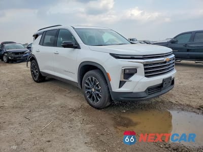 Czwarte zdjęcie samochodu z boku: 2025 CHEVROLET TRAVERSE LT VIN:1GNERGRS9SJ217270 - miniatura