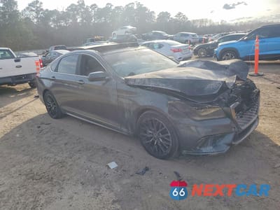 Czwarte zdjęcie samochodu z boku: 2018 GENESIS G80 3.3T SPORT VIN:KMHGN4JB4JU215958 - miniatura