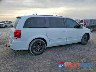 Trzecie zdjęcie samochodu z tyłu: 2017 DODGE GRAND CARAVAN GT VIN:2C4RDGEG8HR825439 - miniatura